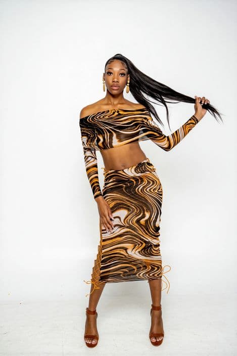 Have You In A Daze Skirt Set