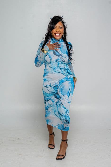 Blue Mirage Dress