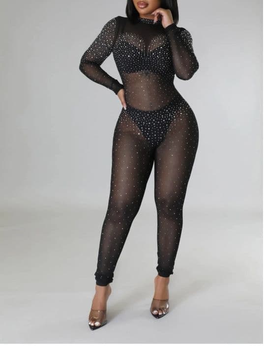 Crystal Shadow Jumpsuit